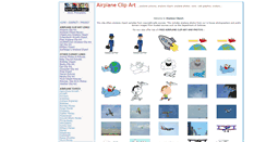 Desktop Screenshot of airplaneclipart.com